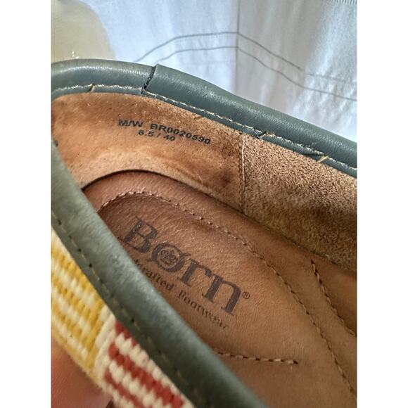 Born Giselle Woven Flats Size 8.5 - Picture 5 of 5